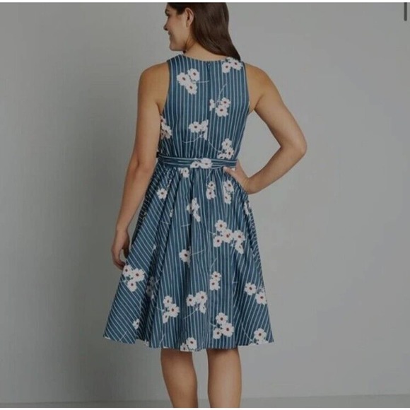 Modcloth Instant‎ Energy Faux Wrap Midi Dress Size 6 NWT - Picture 3 of 12